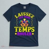 Mardi Gras New Orleans Let The Good Times Roll T-Shirt thumb 5