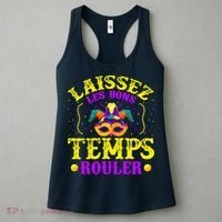 Mardi Gras New Orleans Let The Good Times Roll Women's Tank Top thumb 3