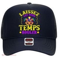 Mardi Gras New Orleans Let The Good Times Roll Hat thumb 0