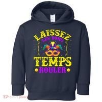 Mardi Gras New Orleans Let The Good Times Roll Toddler Hoodie thumb 0