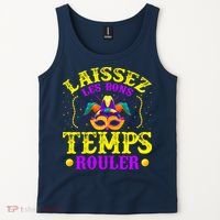 Mardi Gras New Orleans Let The Good Times Roll Tank Top thumb 2