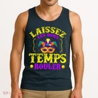Mardi Gras New Orleans Let The Good Times Roll Tank Top thumb 3