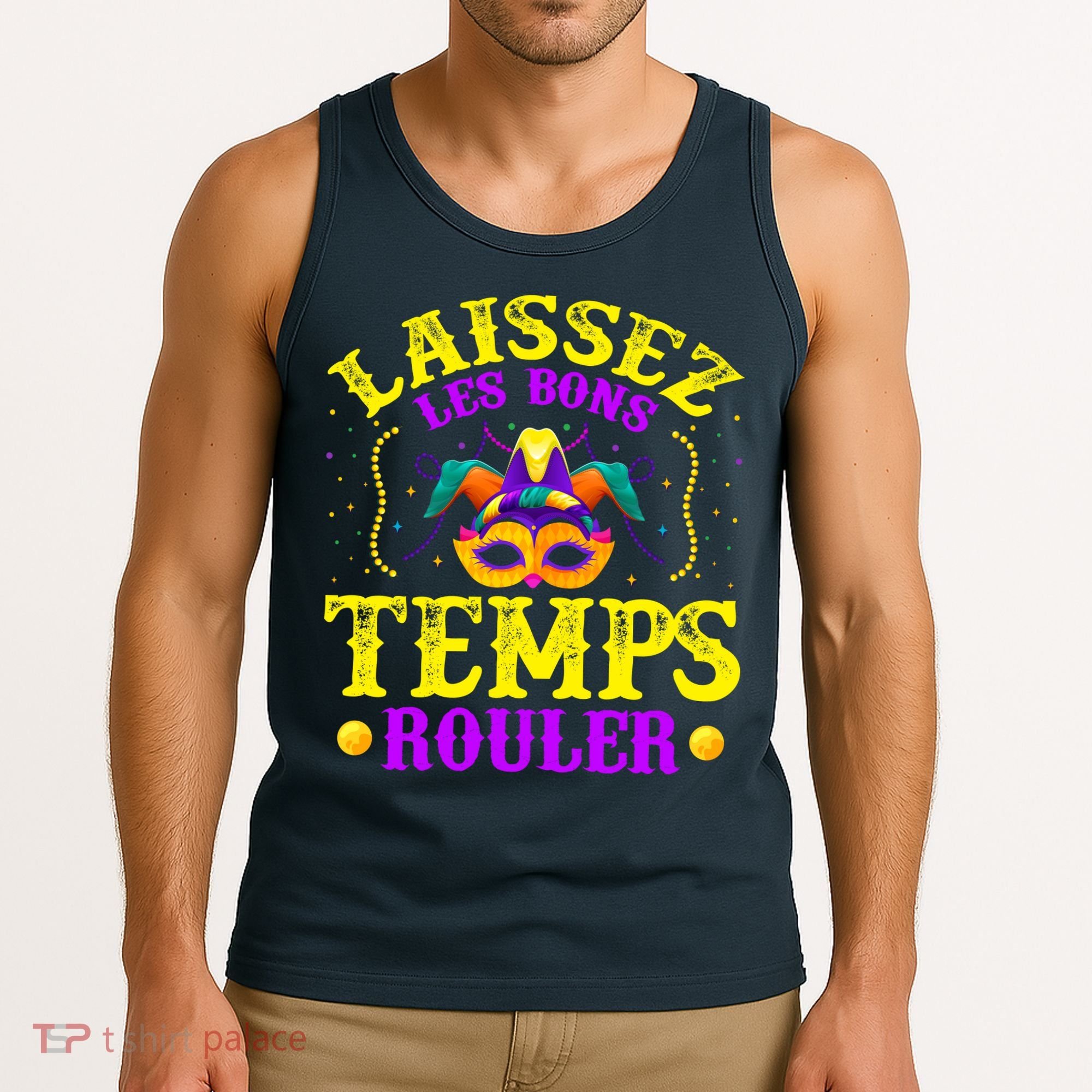 Mardi Gras New Orleans Let The Good Times Roll Tank Top
