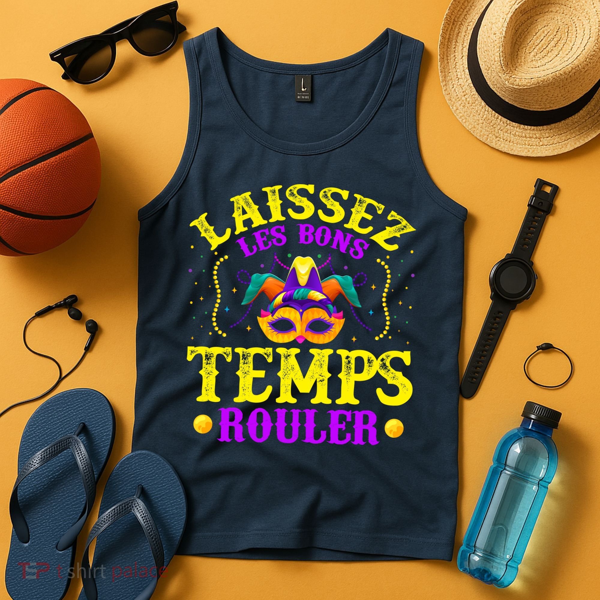 Mardi Gras New Orleans Let The Good Times Roll Tank Top
