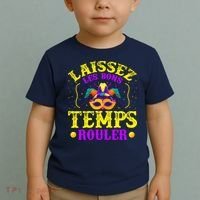 Mardi Gras New Orleans Let The Good Times Roll Toddler T-Shirt thumb 2