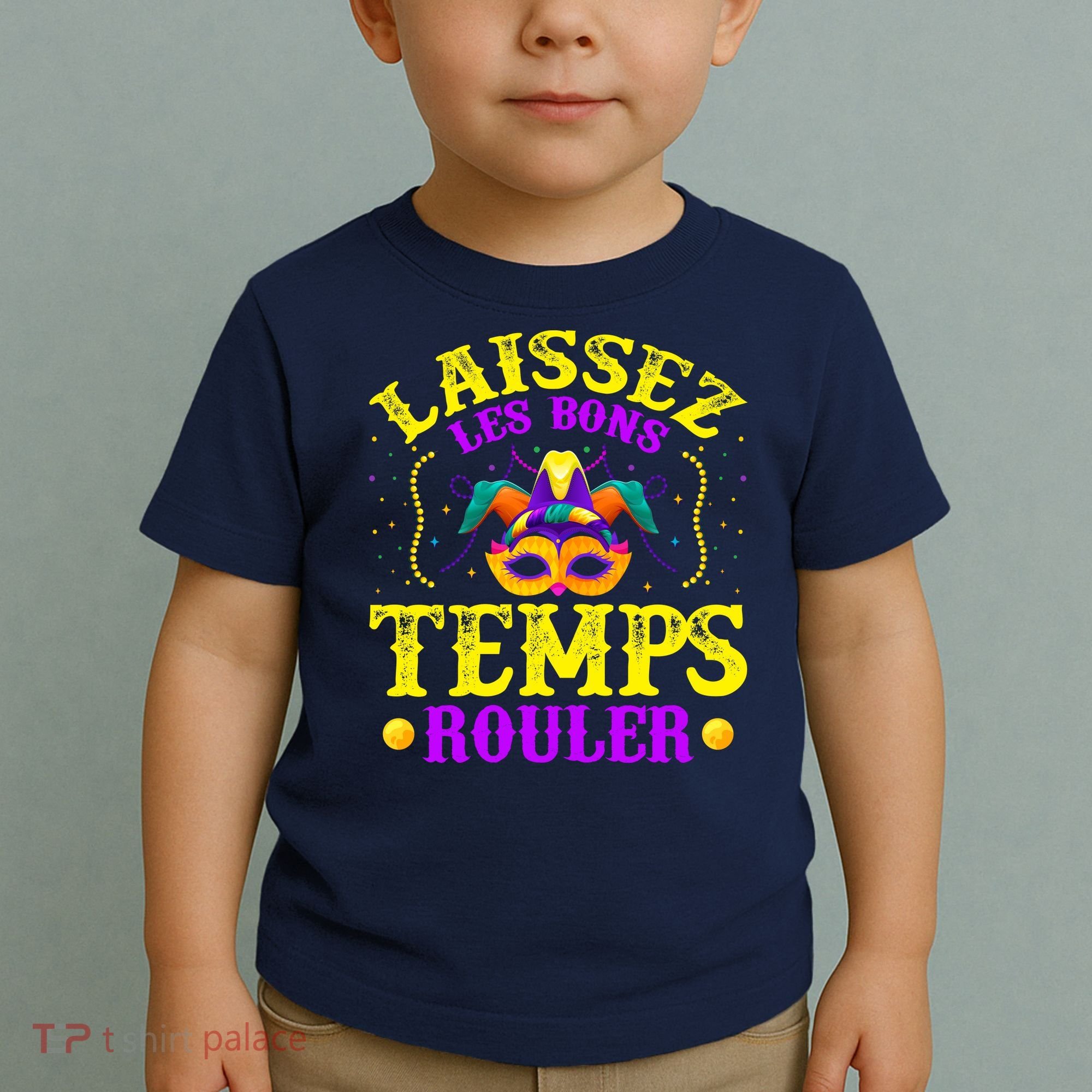 Mardi Gras New Orleans Let The Good Times Roll Toddler T-Shirt