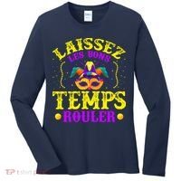 Mardi Gras New Orleans Let The Good Times Roll Women's Long Sleeve Shirt thumb 0