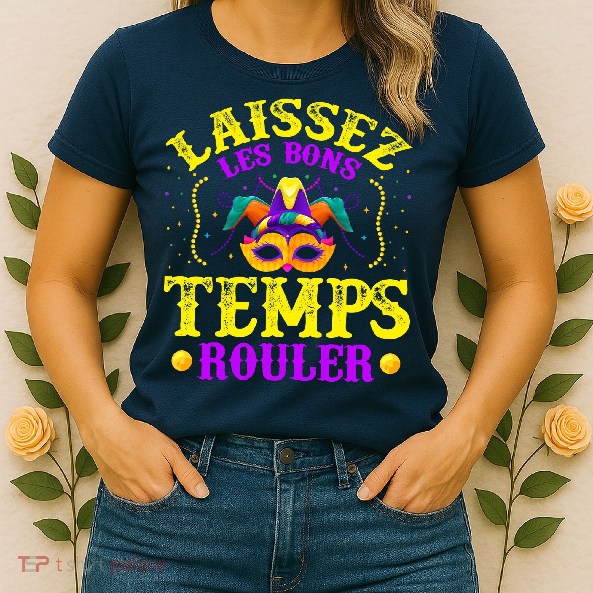 Mardi Gras New Orleans Let The Good Times Roll Women's T-Shirt