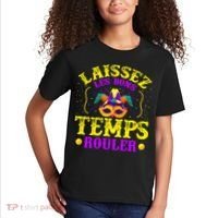 Mardi Gras New Orleans Let The Good Times Roll Kids T-Shirt thumb 2