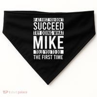 Mike Gifts Name Personalized Birthday Presents Funny Mike USA-Made Doggie Bandana thumb 0