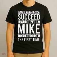 Mike Gifts Name Personalized Birthday Presents Funny Mike T-Shirt thumb 3