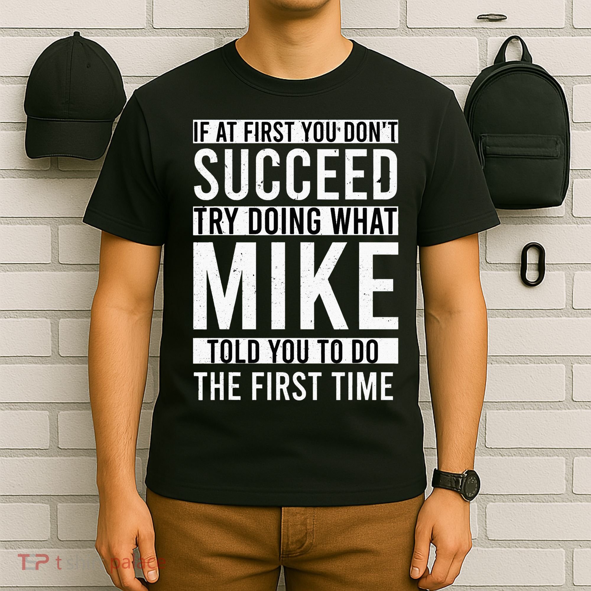 Mike Gifts Name Personalized Birthday Presents Funny Mike T-Shirt
