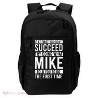 Mike Gifts Name Personalized Birthday Presents Funny Mike Backpack thumb 0