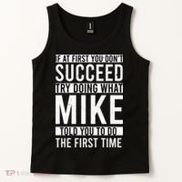 Mike Gifts Name Personalized Birthday Presents Funny Mike Tank Top thumb 2