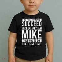 Mike Gifts Name Personalized Birthday Presents Funny Mike Toddler T-Shirt thumb 2