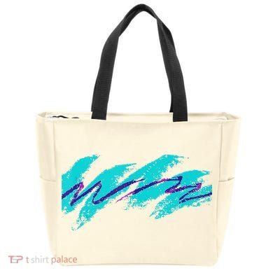 Millennials Geometric Nostalgia 90s Tote Bag