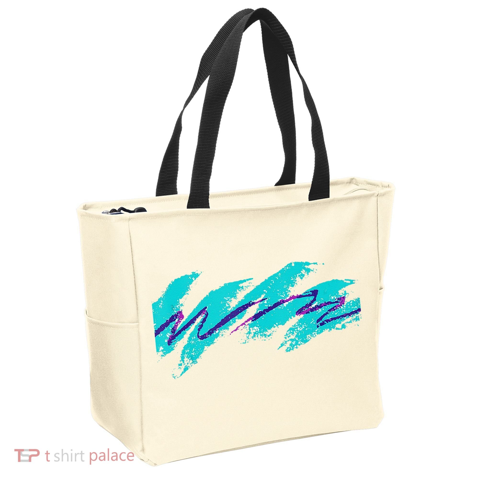 Millennials Geometric Nostalgia 90s Tote Bag