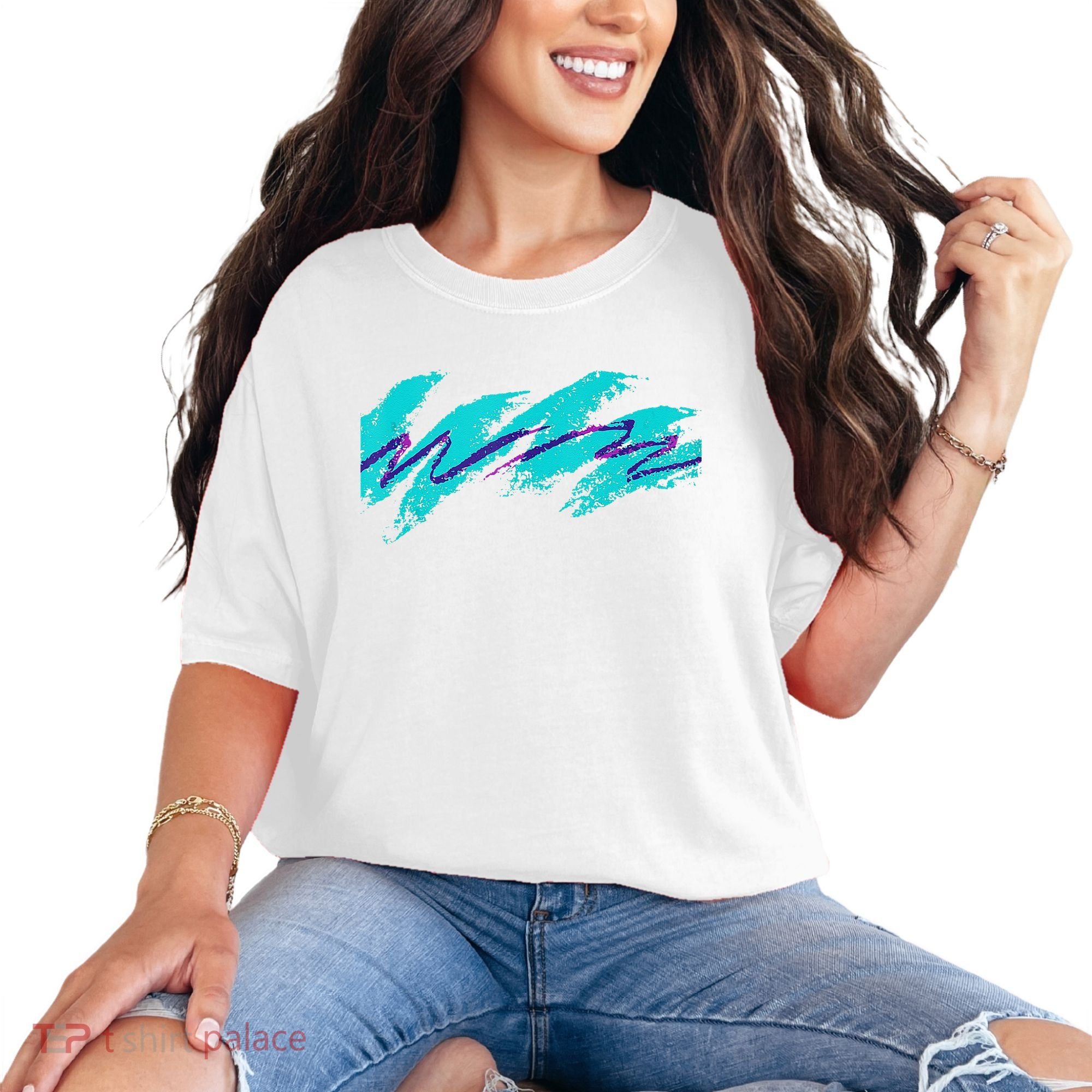 Millennials Geometric Nostalgia 90s Comfort Colors T-Shirt