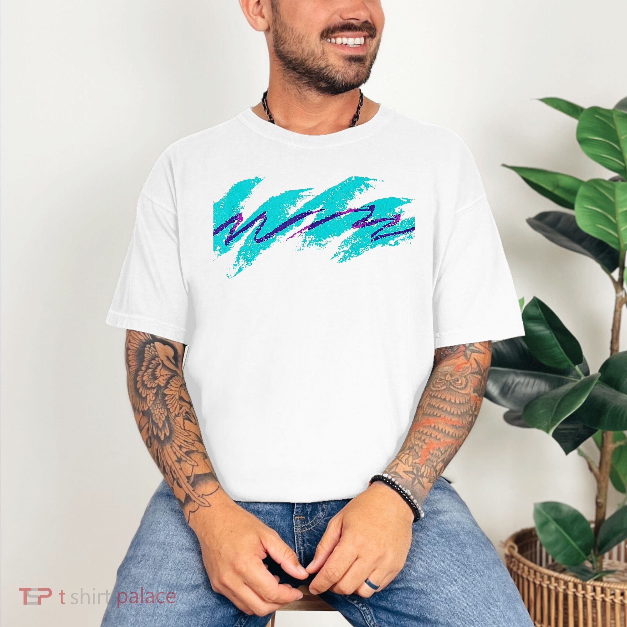 Millennials Geometric Nostalgia 90s Comfort Colors T-Shirt