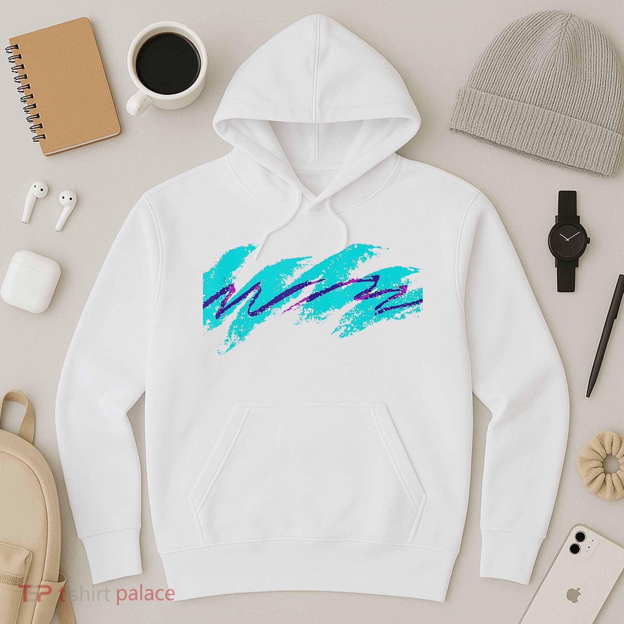 Millennials Geometric Nostalgia 90s Hoodie