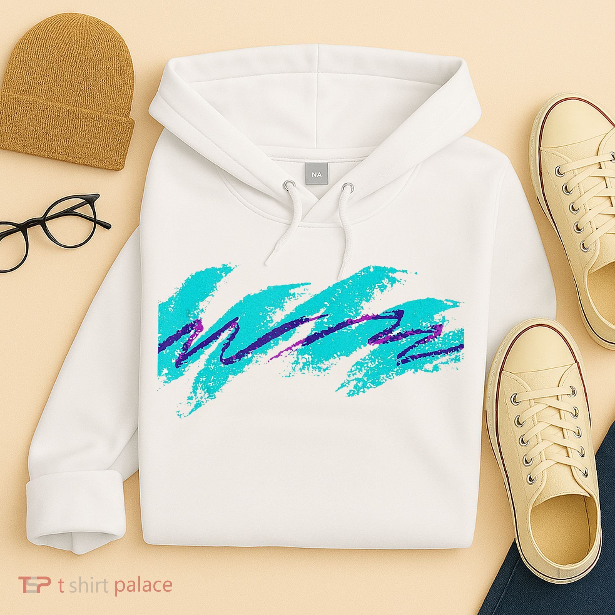 Millennials Geometric Nostalgia 90s Hoodie