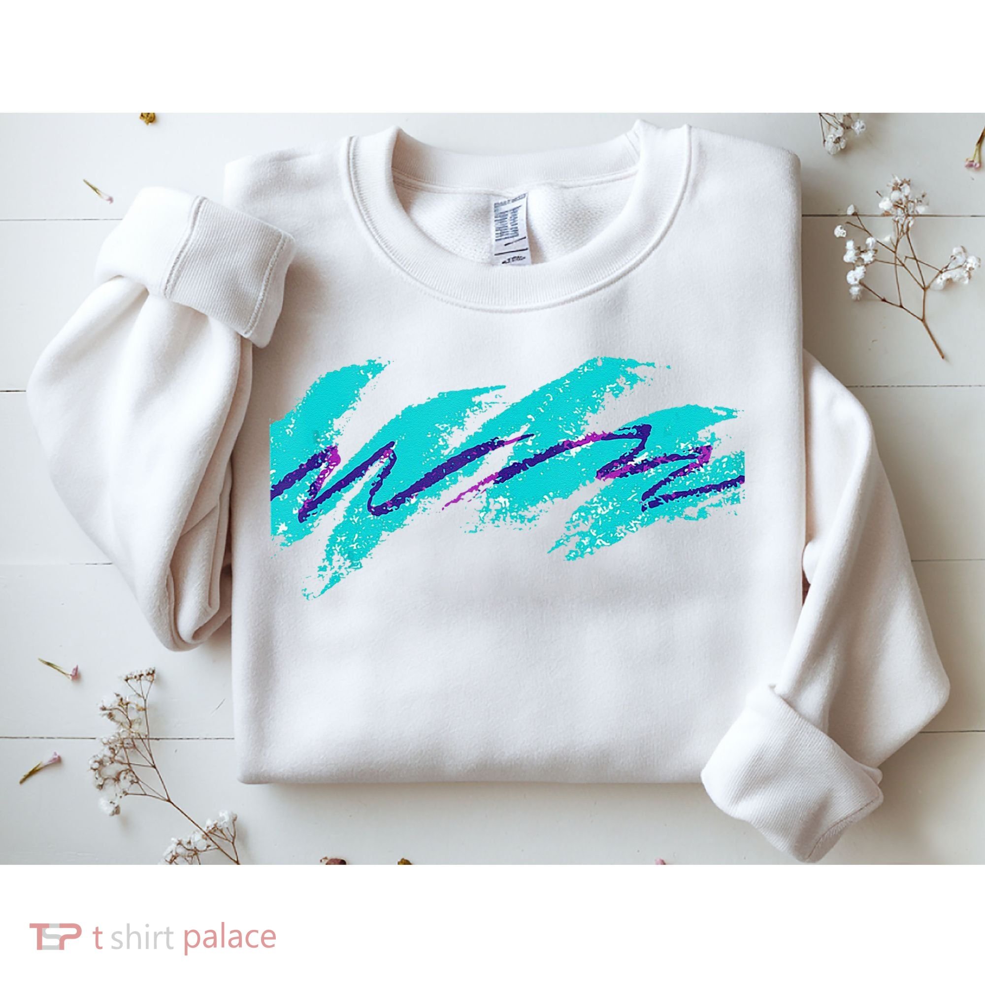 Millennials Geometric Nostalgia 90s Sweatshirt