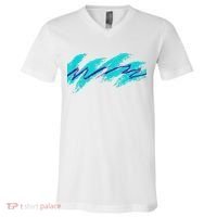Millennials Geometric Nostalgia 90s V-Neck T-Shirt thumb 0