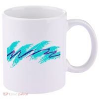 Millennials Geometric Nostalgia 90s 11oz C Handle Ceramic Mug thumb 0