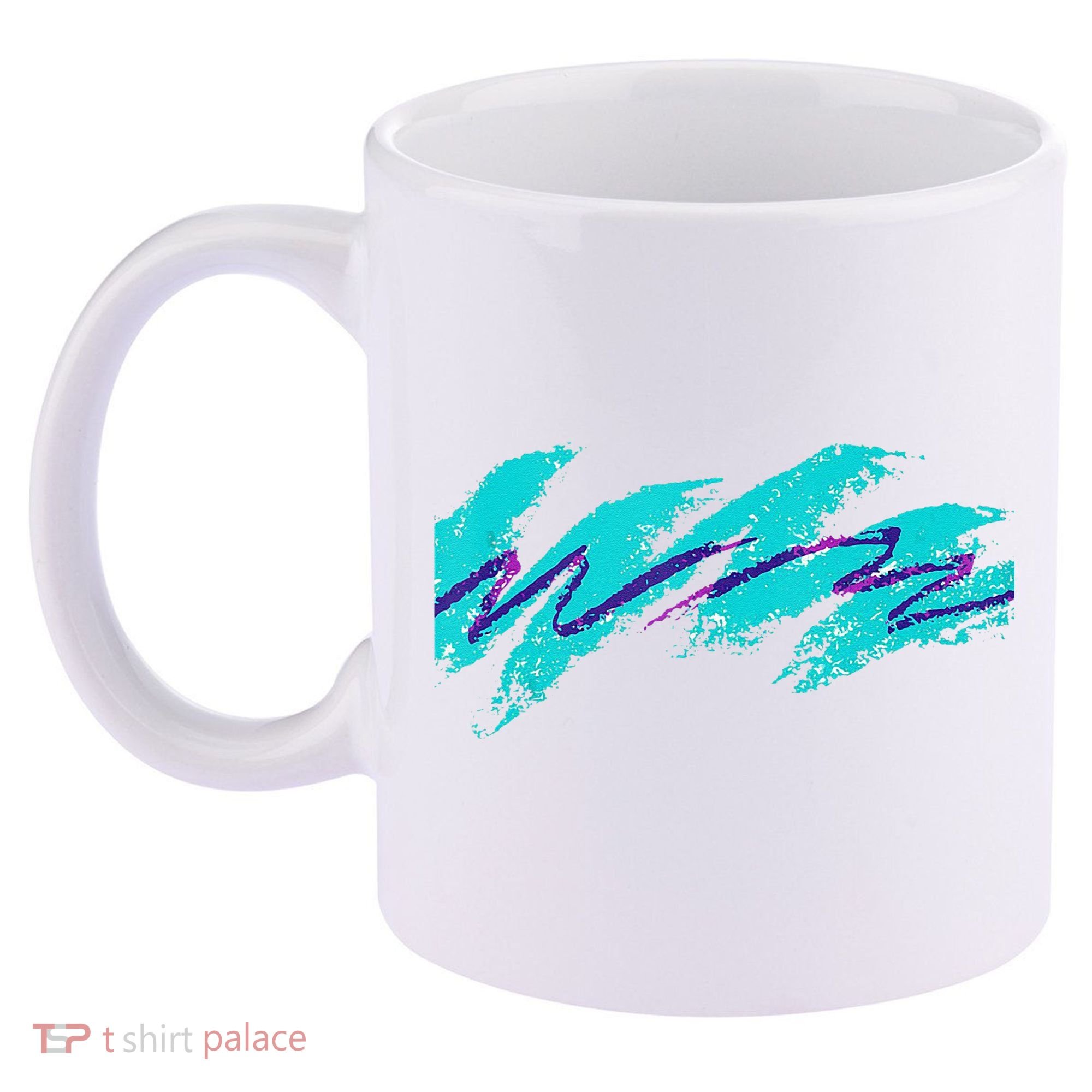 Millennials Geometric Nostalgia 90s 11oz C Handle Ceramic Mug