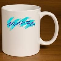 Millennials Geometric Nostalgia 90s 11oz C Handle Ceramic Mug thumb 3