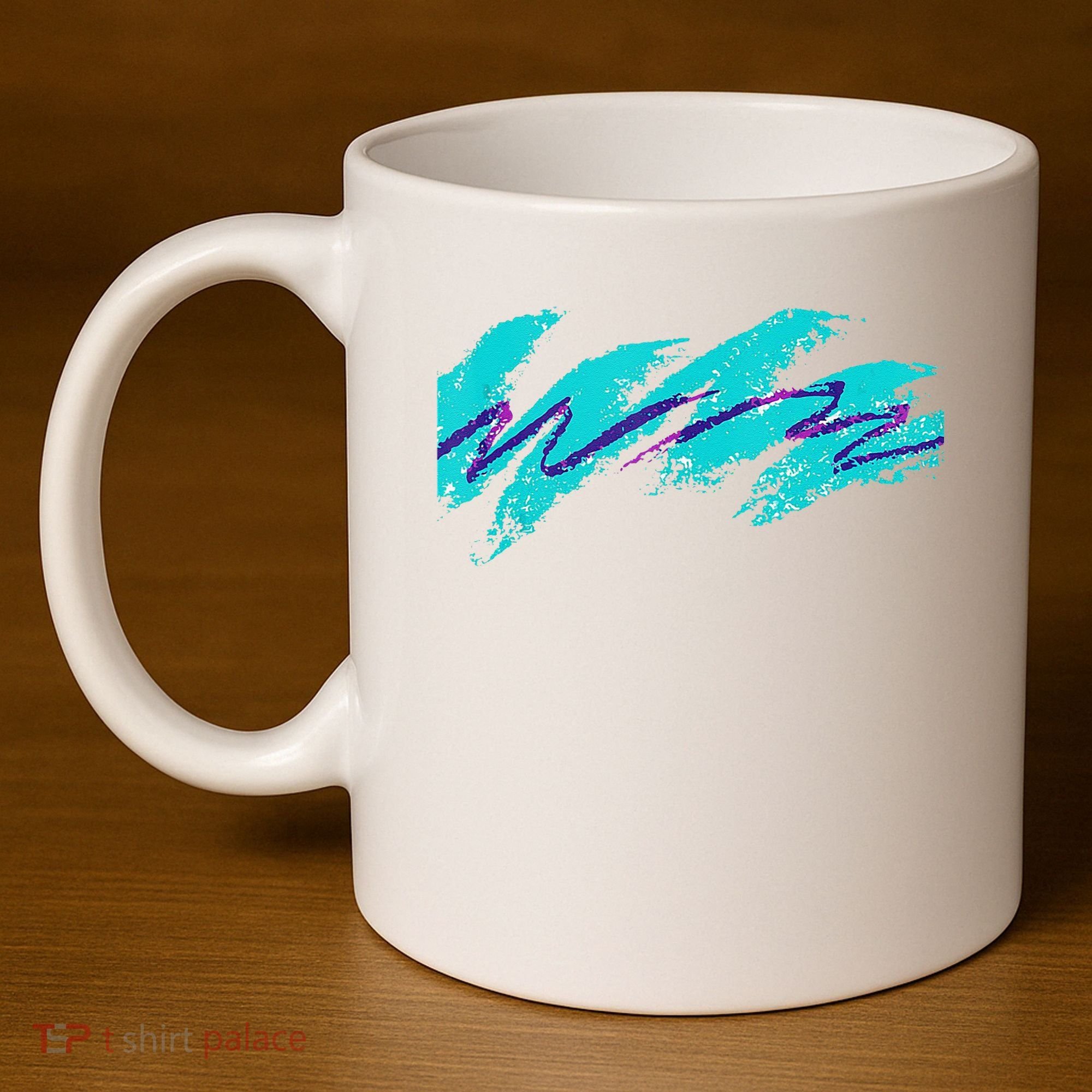 Millennials Geometric Nostalgia 90s 11oz C Handle Ceramic Mug