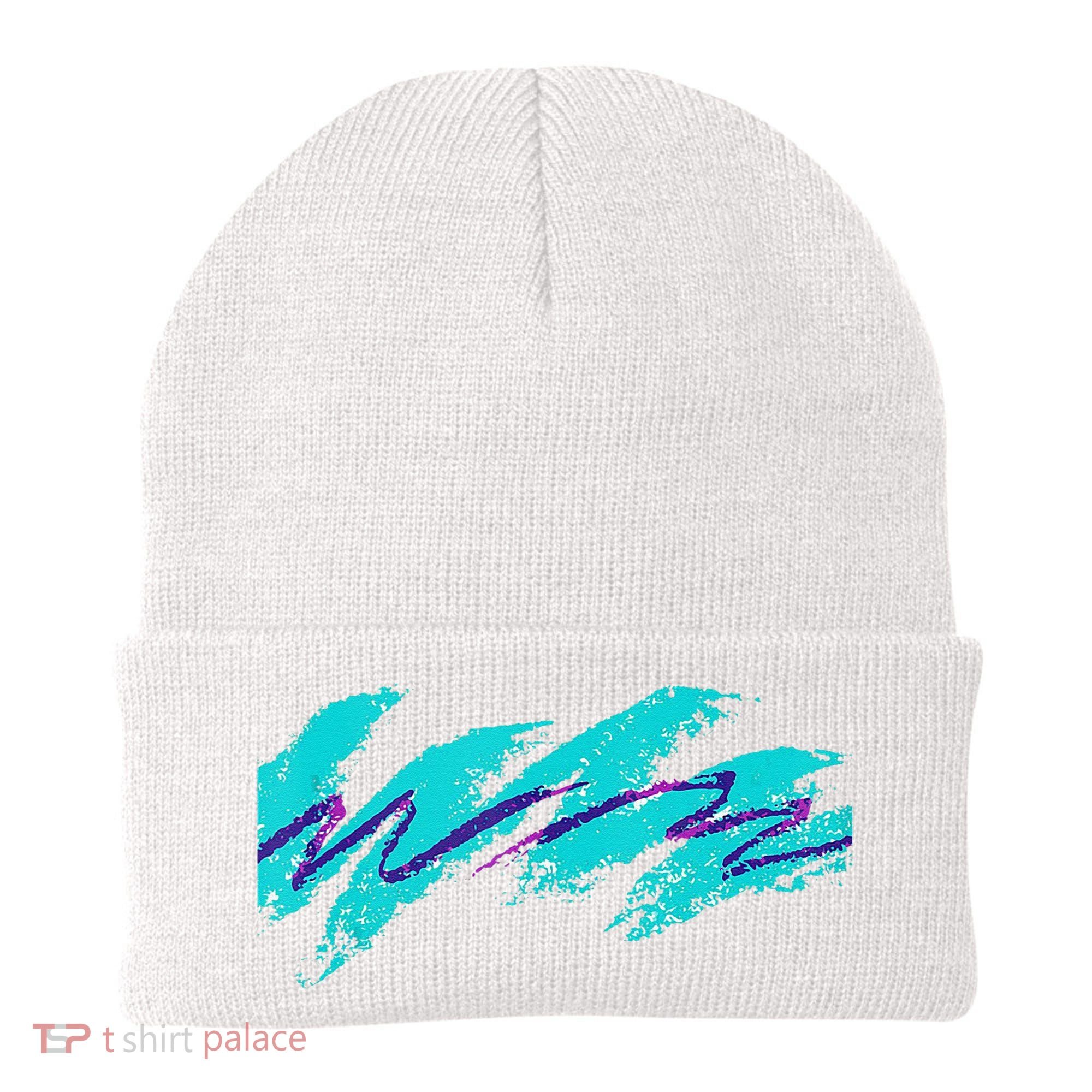 Millennials Geometric Nostalgia 90s Beanie