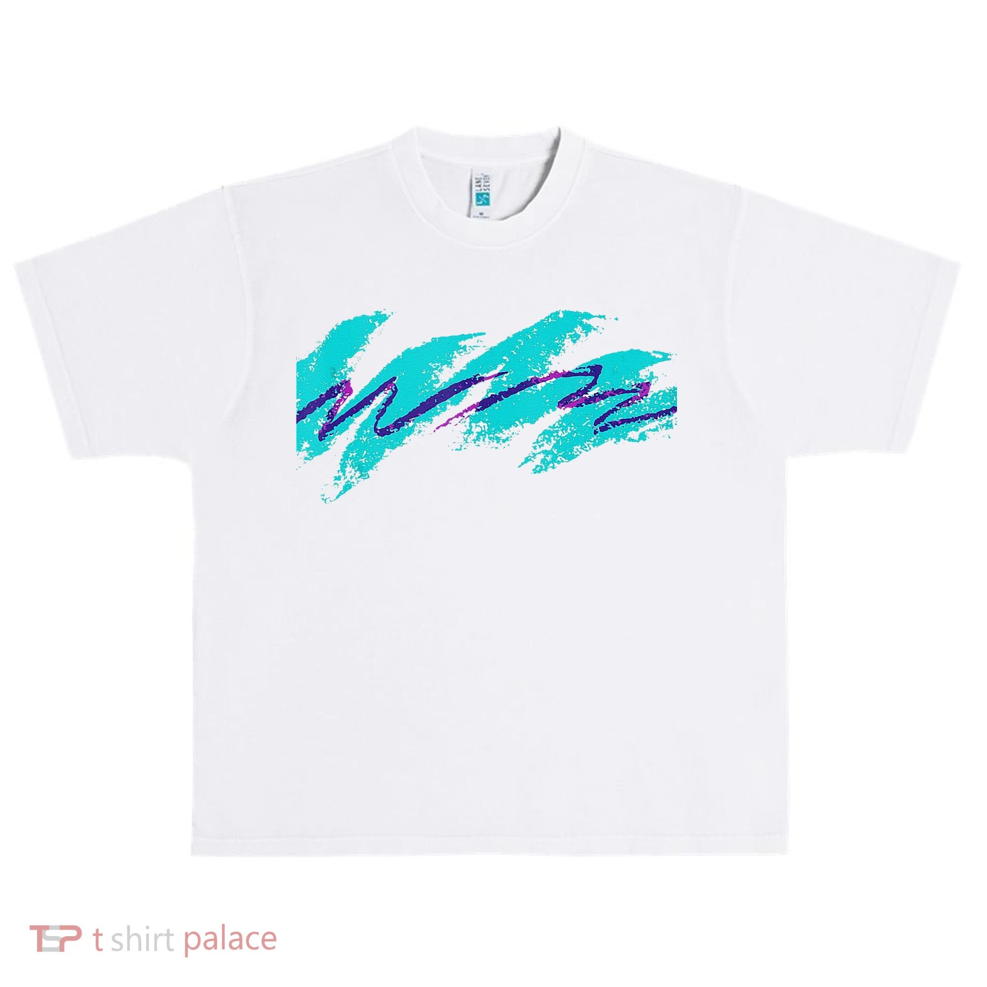 Millennials Geometric Nostalgia 90s Urban Oversized Heavyweight T-Shirt