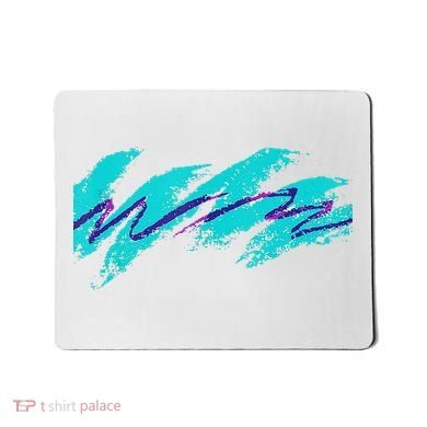 Millennials Geometric Nostalgia 90s Mousepad