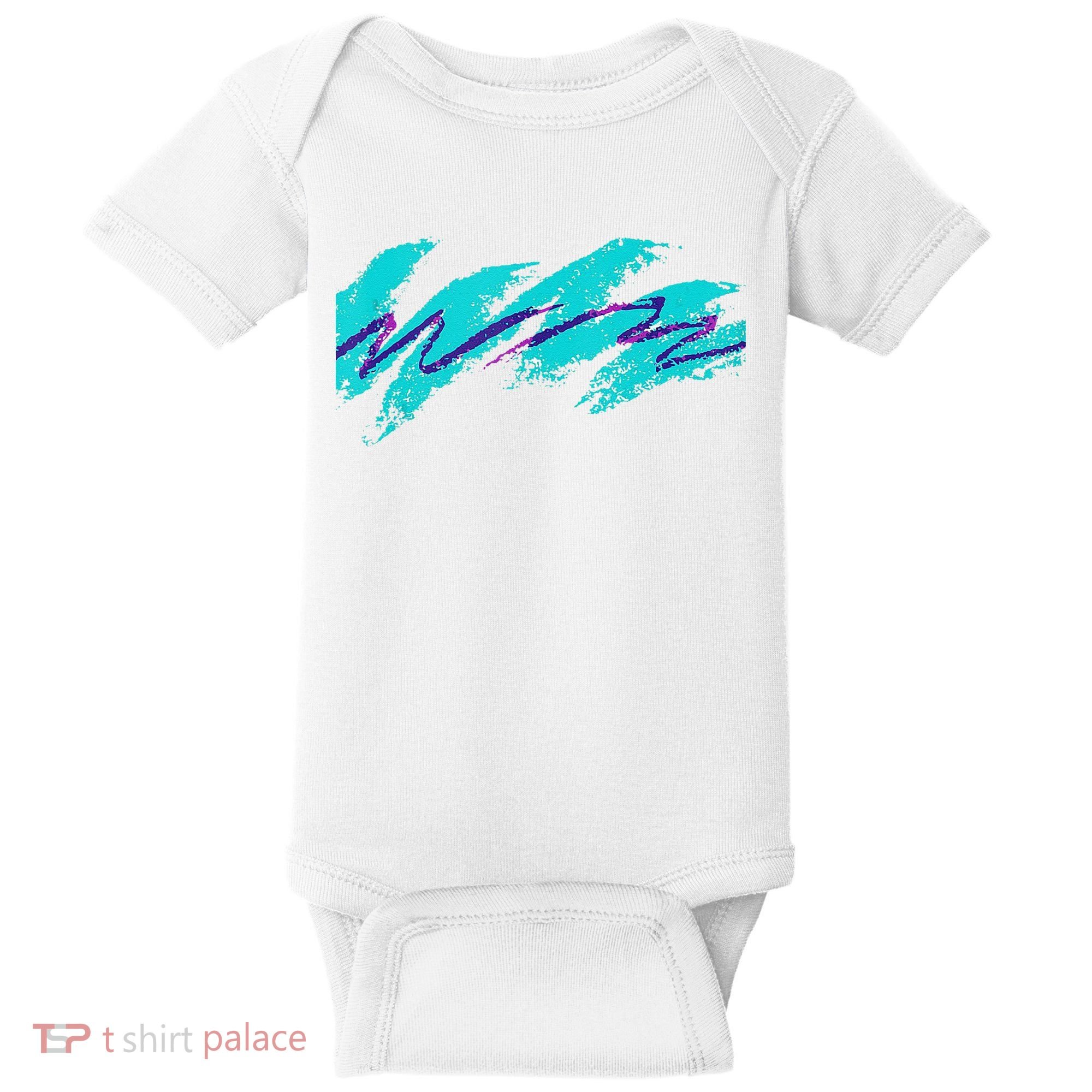 Millennials Geometric Nostalgia 90s Baby Bodysuit