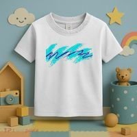 Millennials Geometric Nostalgia 90s Toddler T-Shirt thumb 3