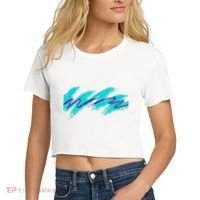 Millennials Geometric Nostalgia 90s Women's Crop Top Tee thumb 2