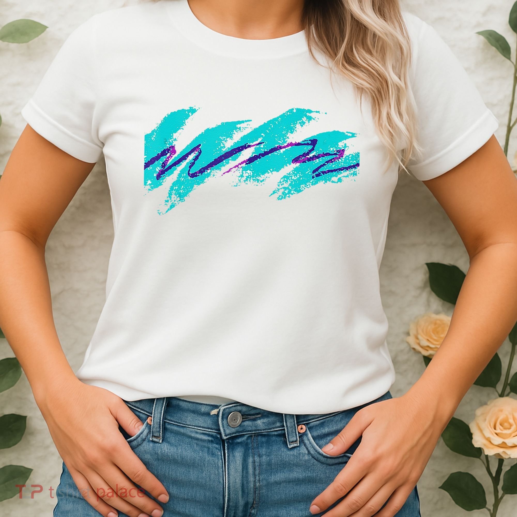 Millennials Geometric Nostalgia 90s Women's T-Shirt