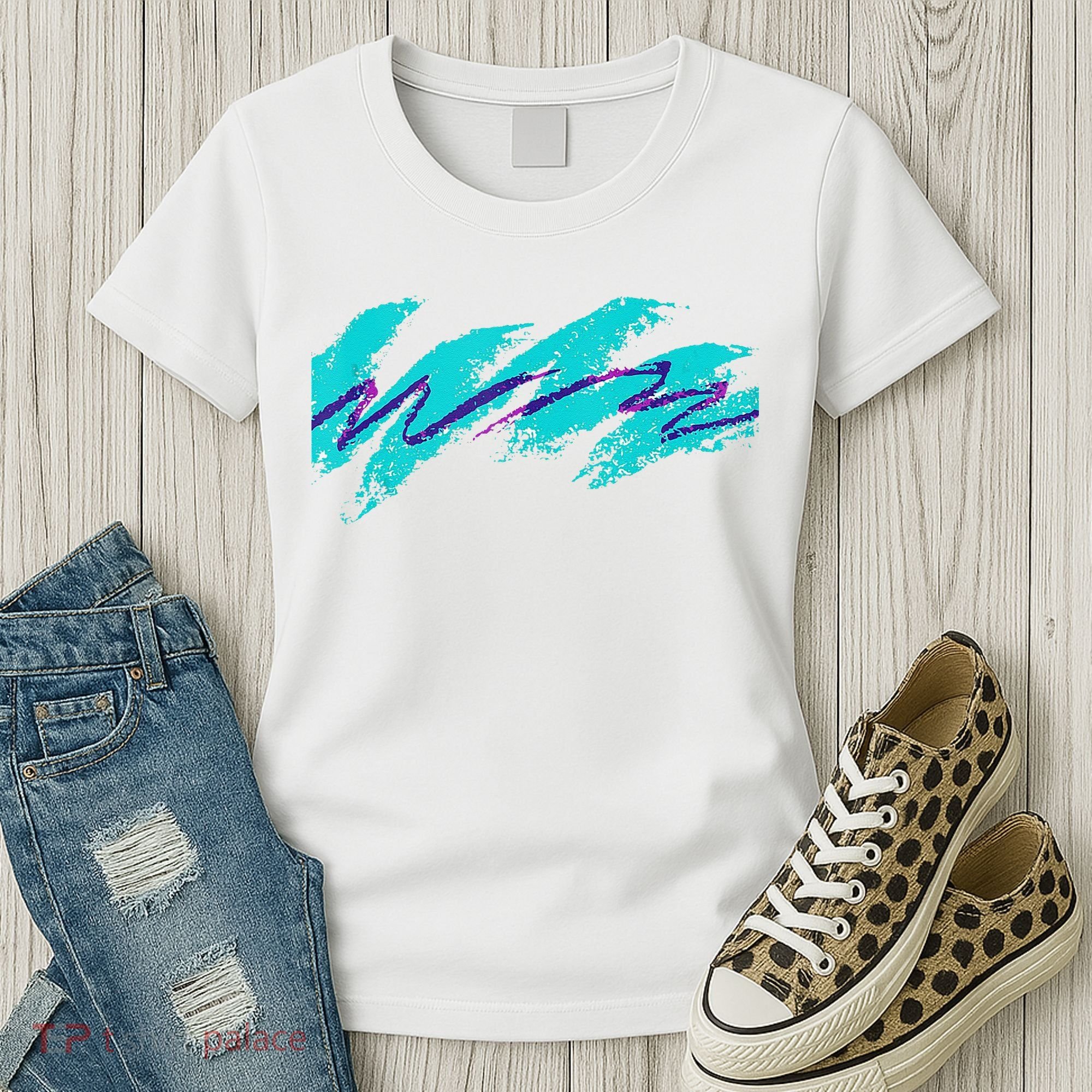 Millennials Geometric Nostalgia 90s Women's T-Shirt