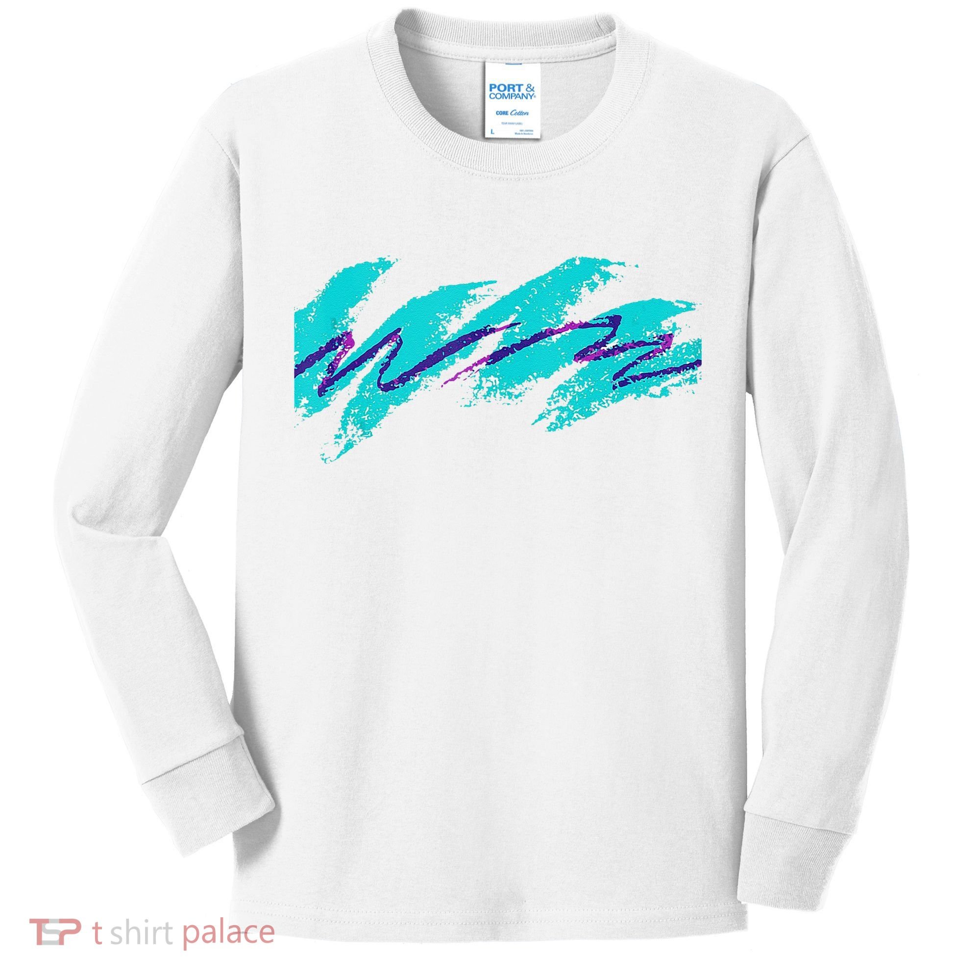 Millennials Geometric Nostalgia 90s Kids Long Sleeve Shirt