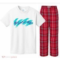 Millennials Geometric Nostalgia 90s Kids Plaid Pajama Set thumb 0
