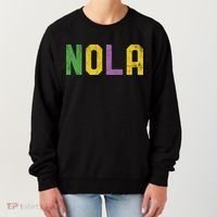 Mardi Gras Nola New Orleans Retro Party Gift Women's Sweatshirt thumb 0