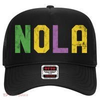Mardi Gras Nola New Orleans Retro Party Gift Hat thumb 0