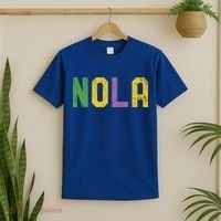 Mardi Gras Nola New Orleans Retro Party Gift T-Shirt thumb 2