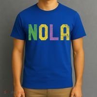 Mardi Gras Nola New Orleans Retro Party Gift T-Shirt thumb 3