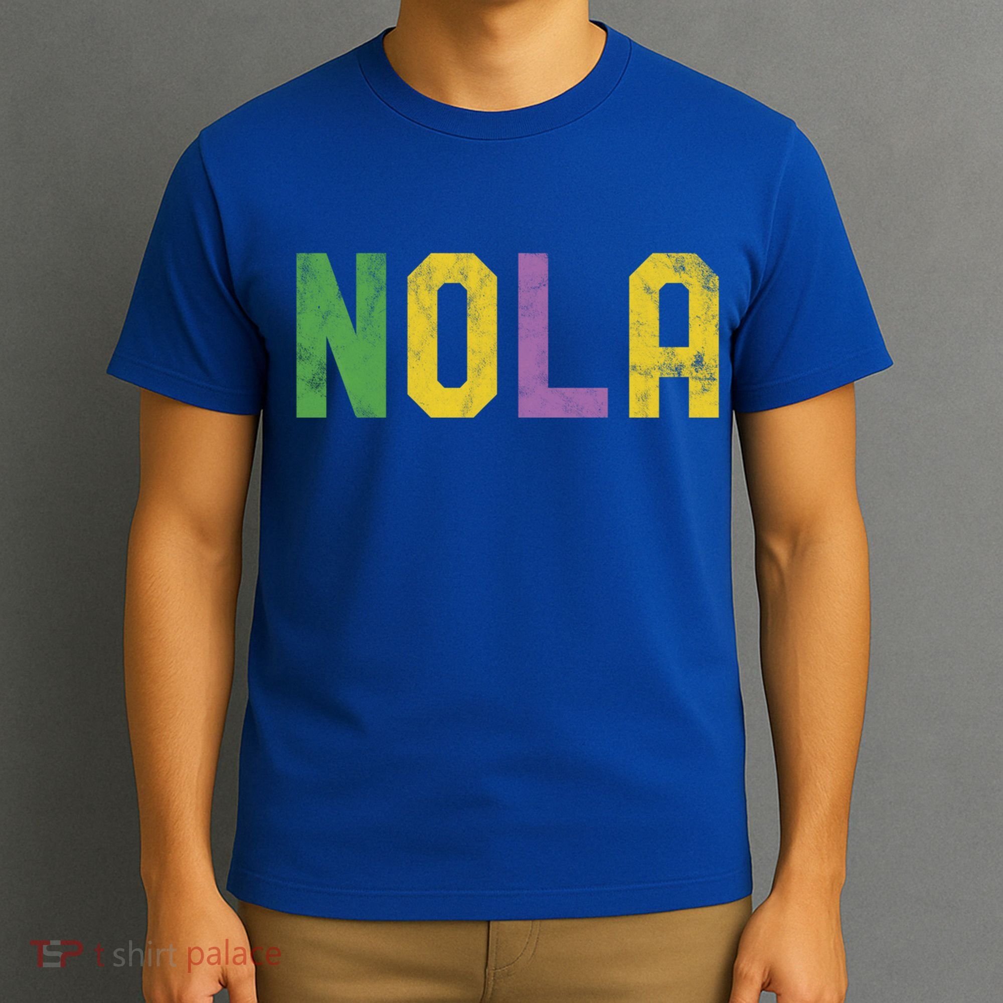 Mardi Gras Nola New Orleans Retro Party Gift T-Shirt