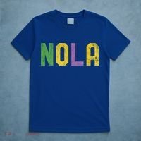 Mardi Gras Nola New Orleans Retro Party Gift T-Shirt thumb 5