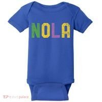 Mardi Gras Nola New Orleans Retro Party Gift Baby Bodysuit thumb 0