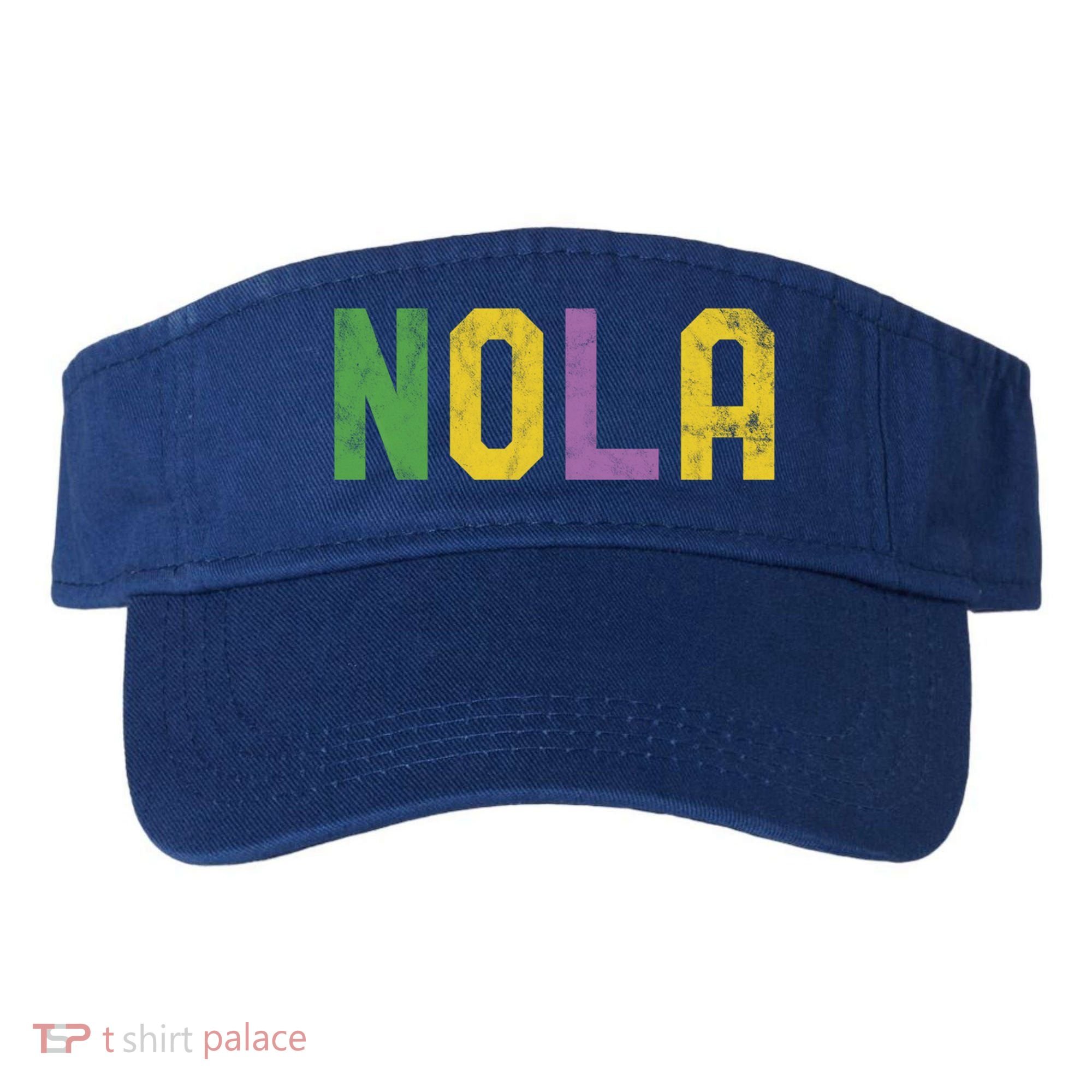 Mardi Gras Nola New Orleans Retro Party Gift Visor