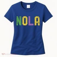 Mardi Gras Nola New Orleans Retro Party Gift Women's T-Shirt thumb 0